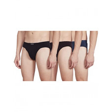 Deals, Discounts & Offers on Men - [Size L] Levis Mens 100% Cotton 100 CA Snug Fit Innerelastic Solid Comfort Brief (Pack of 3)