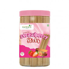 Deals, Discounts & Offers on  - Hathmic Wafer sticks 300g (20 Sticks) (Strawberry, 300g)