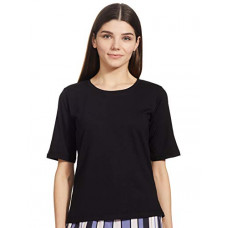 Deals, Discounts & Offers on Women - Clovia Women's Cotton Rich Sleep T-Shirt