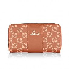 Deals, Discounts & Offers on Bags, Wallets & Belts - Lavie Mono Large Zip Around Wallet
