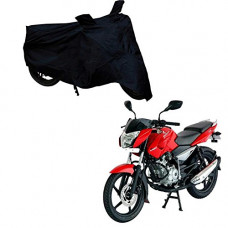 Deals, Discounts & Offers on Accessories - Adroitz Bike Body Cover For Bajaj Pulsar 135 LS DTS-i (Black)