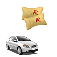 Deals and Offers on - AutokraftZ Beige Leathertte Material Neck Rest Cushion in Type R Design Deals, Discounts & Offers on - AutokraftZ Beige Leathertte Material Neck Rest Cushion in Type R Design