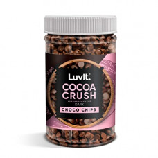 Deals, Discounts & Offers on  - LuvIt Cocoa Crush Dark Choco Chips | Rich Taste | Gluten Free | Vegan | Pack of 1 - 350gms
