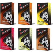 Deals, Discounts & Offers on Sexual Welness - 18+ Kama Sutra delicious flavour condoms combo pack(6 pack of each 3's)