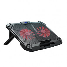 Deals, Discounts & Offers on Laptop Accessories - Cosmic Byte Comet Laptop Cooling Pad, Dual 140 mm Fans, LED Lights, Fan Speed Adjustment, USB Ports, Support Upto 17