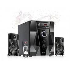 Deals, Discounts & Offers on Electronics - INTEX 2.1 Crystal FMUB Multimedia Speaker with Bluetooth/AUX/USB/FM