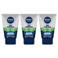Deals, Discounts & Offers on Beauty Care - Nivea Oil Control Face Wash, 100ml (Pack of 3)