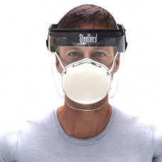 Deals, Discounts & Offers on  - Steelbird SBH-50 ST Unbreakable Reusable Static Faceshield