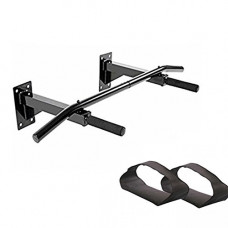 Deals, Discounts & Offers on  - Protoner Wall Mounting Pull Up Chin up Bar with Ab Straps fitness accessory For home gym