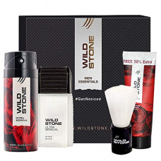 Deals, Discounts & Offers on Beauty Care - Wild Stone Gift Box with Ultra Sensual Deodorant 150ml, After Shave Lotion 50ml, Shaving Cream78gm and Shaving Brush
