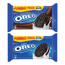 Deals, Discounts & Offers on  - Cadbury Oreo Vanilla & Choco Jumbo Packs 500gm (Pack of 2)