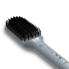 Deals, Discounts & Offers on Beauty Care - Syska HBS300 Salon Finish Hair Straightening Brush with Ceramic Tourmaline Coated Heating Plate and 4 temperature settings