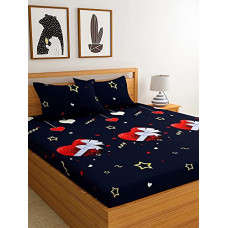 Deals, Discounts & Offers on  - PLEDGE CREATIONS Glace Cotton 194 TC King Size Bedsheets