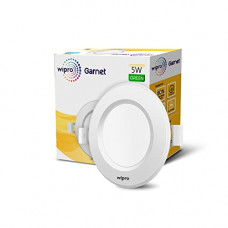 Deals, Discounts & Offers on  - Wipro Garnet 5-Watts LED Downlight (Green Light and Round)