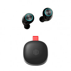 Deals, Discounts & Offers on Headphones - Nu Republic Rouserbuds 2 True Wireless Earbuds (TWS) BT V5.0, Upto 20Hrs Play Time, Glowbuds with LED, Compact Charging Case, Touch Control, Sweat & Water Resistant, Voice Assistant with Mic-Black