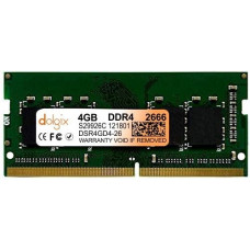 Deals, Discounts & Offers on  - Dolgix 4GB DDR4 2666MHz Laptop/Notebook RAM (Memory) SO-DIMM | PC4-19200 (1Rx8 Single Rank) 3 Years Warranty (Made in India)