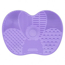 Deals, Discounts & Offers on Beauty Care - Amazon Brand - Solimo Makeup Brush Cleaning Mat, Double Oval Pattern, Dark Blue
