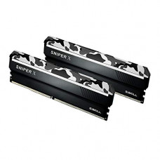 Deals, Discounts & Offers on  - G.Skill Sniper X 16GB (2 x 8GB) DDR4-3200MHz CL16-18-18-38 1.35V Desktop Memory RAM - F4-3200C16D-16GSXWB