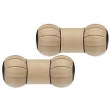 Deals, Discounts & Offers on  - Kingsway Dumbell Shape Car Neck Rest Pillow For Tata Indigo CS (Beige Color, Set of 2, Leatherette)