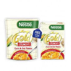 Deals, Discounts & Offers on  - NESTLE GOLD Crunchy Oat and Corn Flakes, Combo Pack - 850g + 475g Free