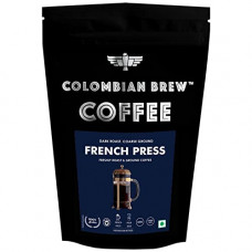 Deals, Discounts & Offers on  - Colombain Brew Arabica French Press Coffee Powder, Dark Roast Strong, 100g (Make Hot or Cold Brew)