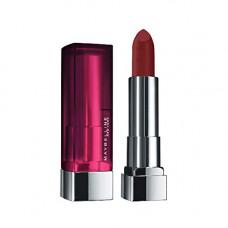 Deals, Discounts & Offers on Beauty Care - Maybelline New York Matte Lipstick, Intense Colour, Keeps Lips Moisturised, 696 Burgundy Blush, Color Sensational Creamy Matte Lipstick, 3.9g