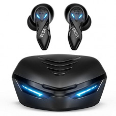 Deals, Discounts & Offers on  - Eksa Gt1 Cobra Gaming Bluetooth Truly Wireless In Ear Earbuds With Mic With 38Ms Low Latency, Game & Music Dual Mode 36 Hours Playtime, Ipx4 Waterproof, Bt5.0, High Fidelity Sound,Touch Control, Black