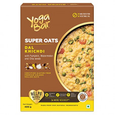 Deals, Discounts & Offers on  - YogaBar Dal Khichdi Super Oats | More Veggies Oats with Pumpkin, Watermelon and Chia Seeds - 400g