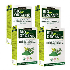 Deals and Offers on Beauty Care - INDUS VALLEY Bio Organic Herbal Henna Powder - (100g* 4= 400g) Deals, Discounts & Offers on Beauty Care - INDUS VALLEY Bio Organic Herbal Henna Powder - (100g* 4= 400g)