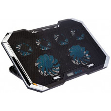 Deals, Discounts & Offers on Laptop Accessories - Amazon Basics Laptop Cooling Pad with 7-Cool RGB LED Lighting Effects