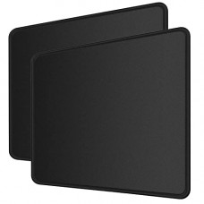 Deals, Discounts & Offers on  - RiaTech 2 Pack (220mm x 180mm x 2mm) Speed Type Mouse Pad with Antifray Stitched Embroidery Edges, Non-Slip Rubber Base Mousepad