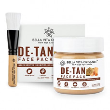 Deals, Discounts & Offers on Beauty Care - Bella Vita Organic De Tan Removal Face Pack For Glowing Skin, Oil Control, Acne, Pimples, Anti Blemishes, Pigmentation, Tanning & Brightening, 100 gms
