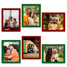 Deals, Discounts & Offers on  - About Space Magnetic Photo Frame (Pack of 6) Fridge Picture Frames - Personalized Refrigerator Magnet Frame Holds 6 x 4 inch Photos