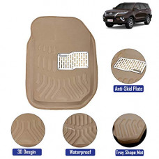 Deals and Offers on - Kingsway 4D Car Floor Mats For Toyota Fortuner (Model Year : 2017 Onwards) (Beige Color) Deals, Discounts & Offers on - Kingsway 4D Car Floor Mats For Toyota Fortuner (Model Year : 2017 Onwards) (Beige Color)