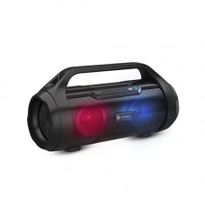 Deals, Discounts & Offers on Electronics - Portronics Dash 11 40W Bluetooth Speaker with Multi Colour LED Light, in-Built FM, TWS, Aux-in Slot, Micro SD Card, Upto 4Hrs Playtime(Black)
