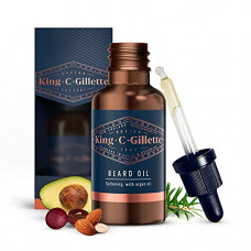 Deals, Discounts & Offers on Health & Personal Care - Gillette | King C Gillette Beard Oil | Better Growth and Thicker Beard | 99 per cent Plant Based |30ML