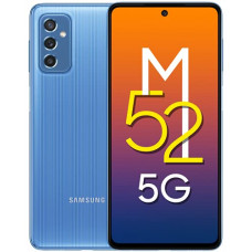 Deals, Discounts & Offers on Electronics - Samsung Galaxy M52 5G (ICY Blue, 6GB RAM, 128GB Storage) Latest Snapdragon 778G 5G | sAMOLED 120Hz Display