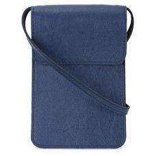 Deals, Discounts & Offers on  - Yelloe Women's Synthetic Mobile Sling Bag (Blue)