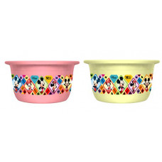 Deals, Discounts & Offers on  - Kuber Industries Disney Mickey Minnie Print 2 Pieces Unbreakable Plastic Multipurpose Bath Tub/Washing Tub 25 Ltr (Pink & Cream) -HS_35_KUBMART17902 (HS_35_KUBMART017902)