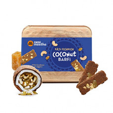 Deals, Discounts & Offers on  - GO DESi - DESi Meetha Kaju Kishmish Coconut Barfi | 300 Grams