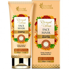 Deals, Discounts & Offers on Beauty Care - Oriental Botanics Rivayat Ubtan Face Mask For Bright And Glowing Skin With Saffron, Rose And Turmeric Extract (For Normal Skin) 100ml
