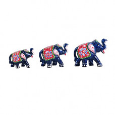 Deals, Discounts & Offers on  - Piepot Paper Mache Elephant showpiece