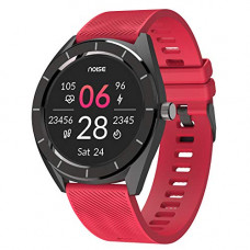 Deals, Discounts & Offers on Mobile Accessories - Noise NoiseFit Endure Smart Watch with 100+ Cloud Based Watch Faces & 20 Day Battery Life (Racing Red)