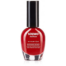 Deals, Discounts & Offers on Beauty Care - Amazon Brand - Solimo Tomato Red Nail Polish, Toxin-Free, Quick Drying, Glossy Finish, 12 ml