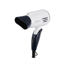 Deals, Discounts & Offers on Beauty Care - Kubra KB-128 Hair Dryer with automatic overheat protection with one detachable nozzle (Blue and white)