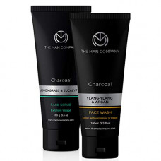 Deals, Discounts & Offers on Beauty Care - The Man Company Charcoal Face Scrub with Face Wash (BUY 1 GET 1 Free)