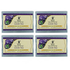 Deals, Discounts & Offers on Beauty Care - Khadi Lavender Soap 125 gm (Pack of 4) by Parvati Gramodyog Herbal Products - Made in India