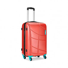 Deals, Discounts & Offers on  - [Pre Book] Safari Crypto 65 Cms Polycarbonate Red Cabin 4 Wheels Hard Suitcase(25.59 Inch), (CRYPTO654WSRE)