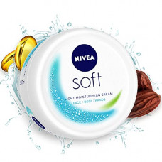 Deals, Discounts & Offers on Beauty Care - NIVEA Soft Light Moisturizer Cream, with Vitamin E & Jojoba Oil