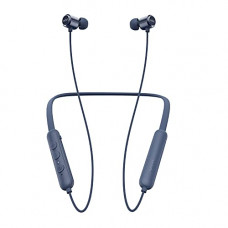 Deals, Discounts & Offers on Headphones - Mivi Collar Flash Bluetooth Wireless in Ear Earphones,24 Hours Battery Life, Booming Bass, IPX4 Sweat Proof, Passive Noise Cancellation, Bluetooth 5.0 with mic (Blue)